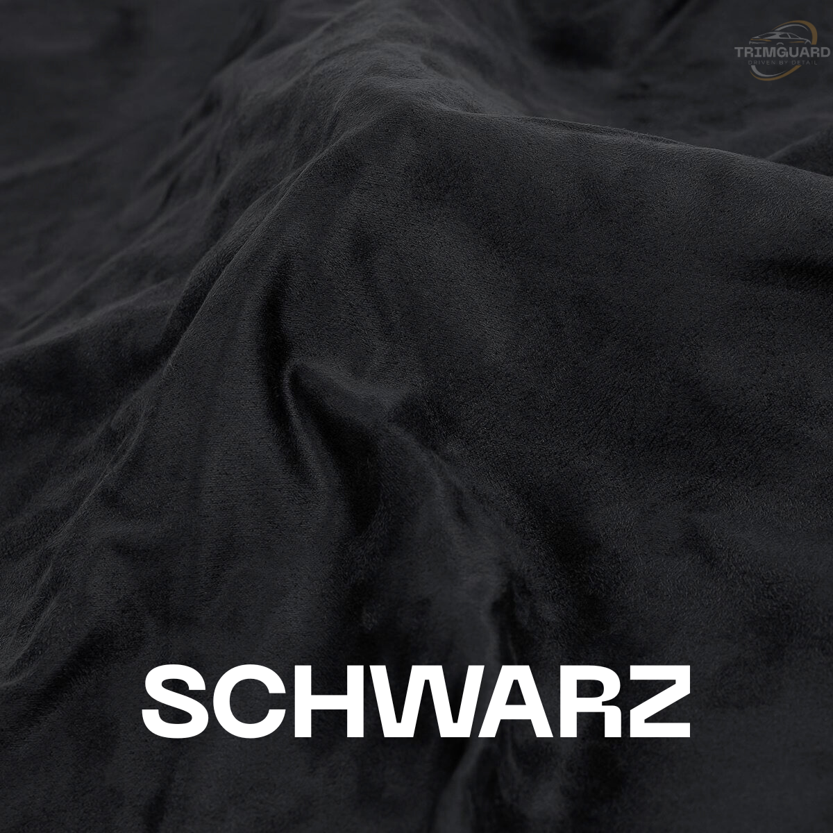 Alcantara Folie - Schwarz